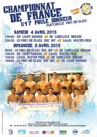 Water-Polo : championnat de France U17 (H) à Pont-de-Claix